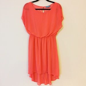 Coral/Orange Dress
